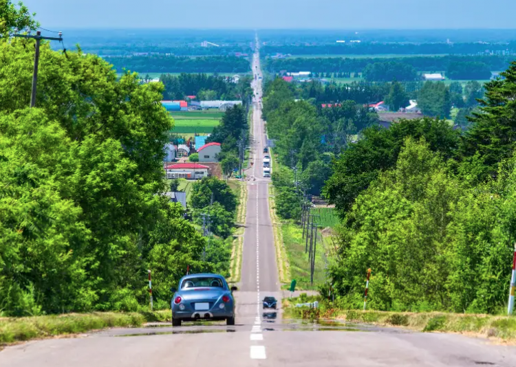 Lái xe ở Hokkaido