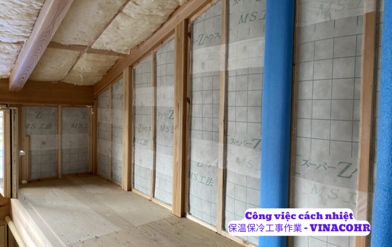 Công việc Cách nhiệt Ở Nhật Bản