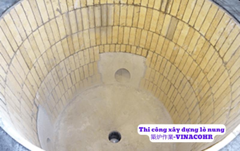 Thi công lò nung ở Nhật Bản