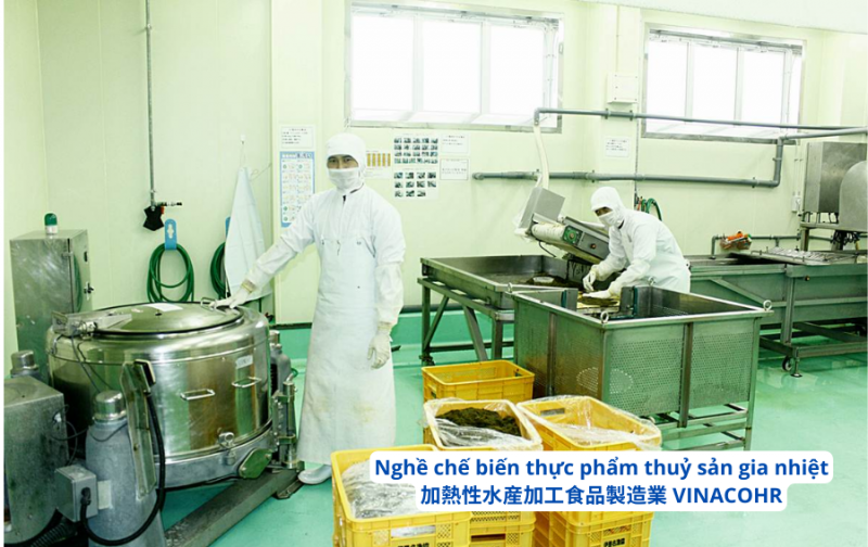 Nghề chế biến thực phẩm thuỷ sản gia nhiệt