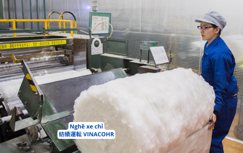 Công việc guồng chỉ ở Nhật Bản