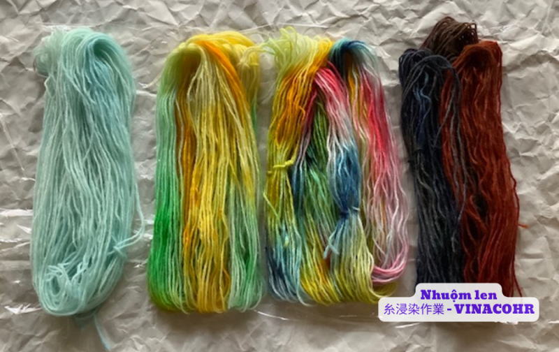 Nhuộm len ở Nhật Bản