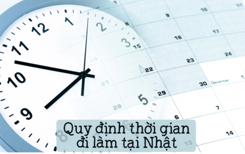Tìm hiểu về số giờ làm, ngày nghỉ trong khi làm ở  Nhật Bản