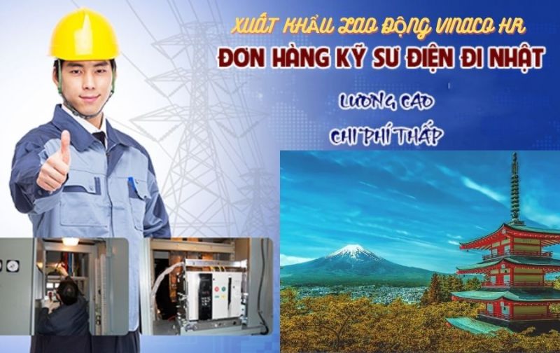 Công việc thực tế đơn hàng kỹ sư điện Nhật Bản