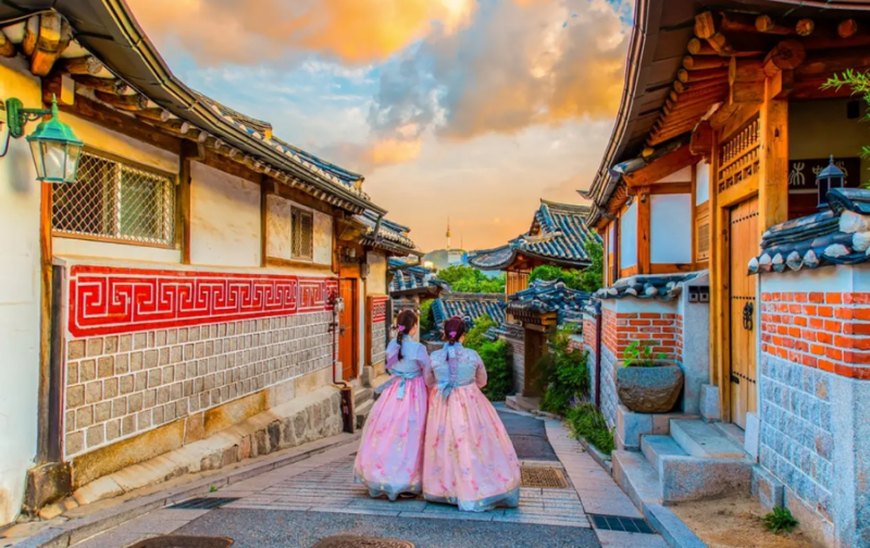 Vẻ đẹp thiên nhiên mùa thu Hàn Quốc