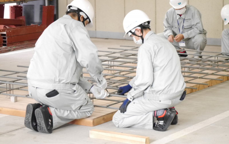 Thực tế công việc thi công cốt thép, bẻ thép tại Nhật Bản