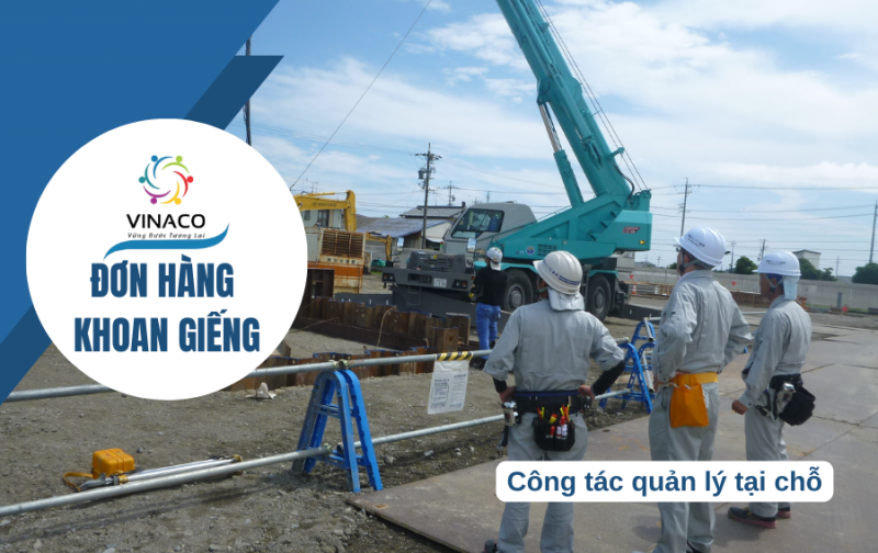 Đơn hàng khoan giếng tại Osaka Nhật Bản