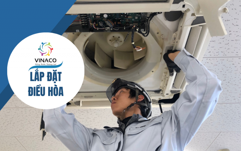 Tuyển 20 Nam lắp đặt điều hòa tại Nhật Bản